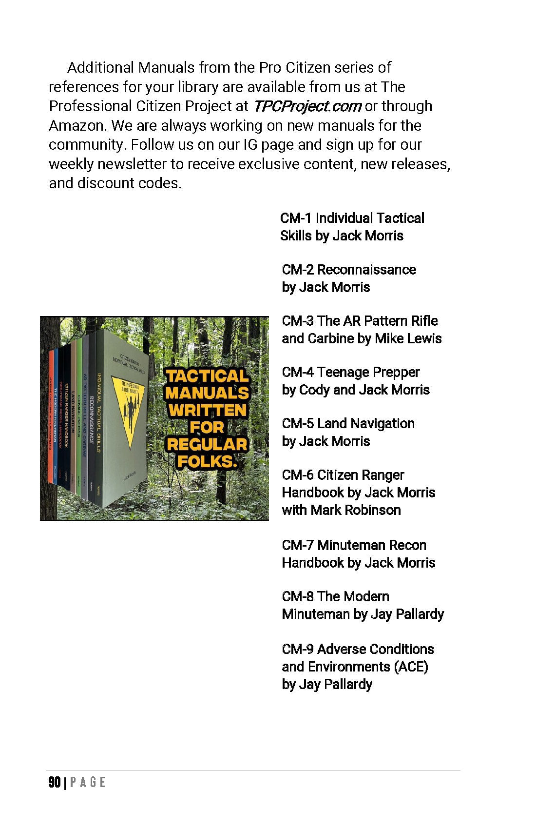 Citizen Carbine Handbook (Field Reference 3)