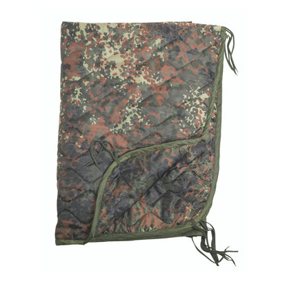 MIL-TEC Multi-Function Poncho Liner aka The Zipper Woobie - Flecktarn