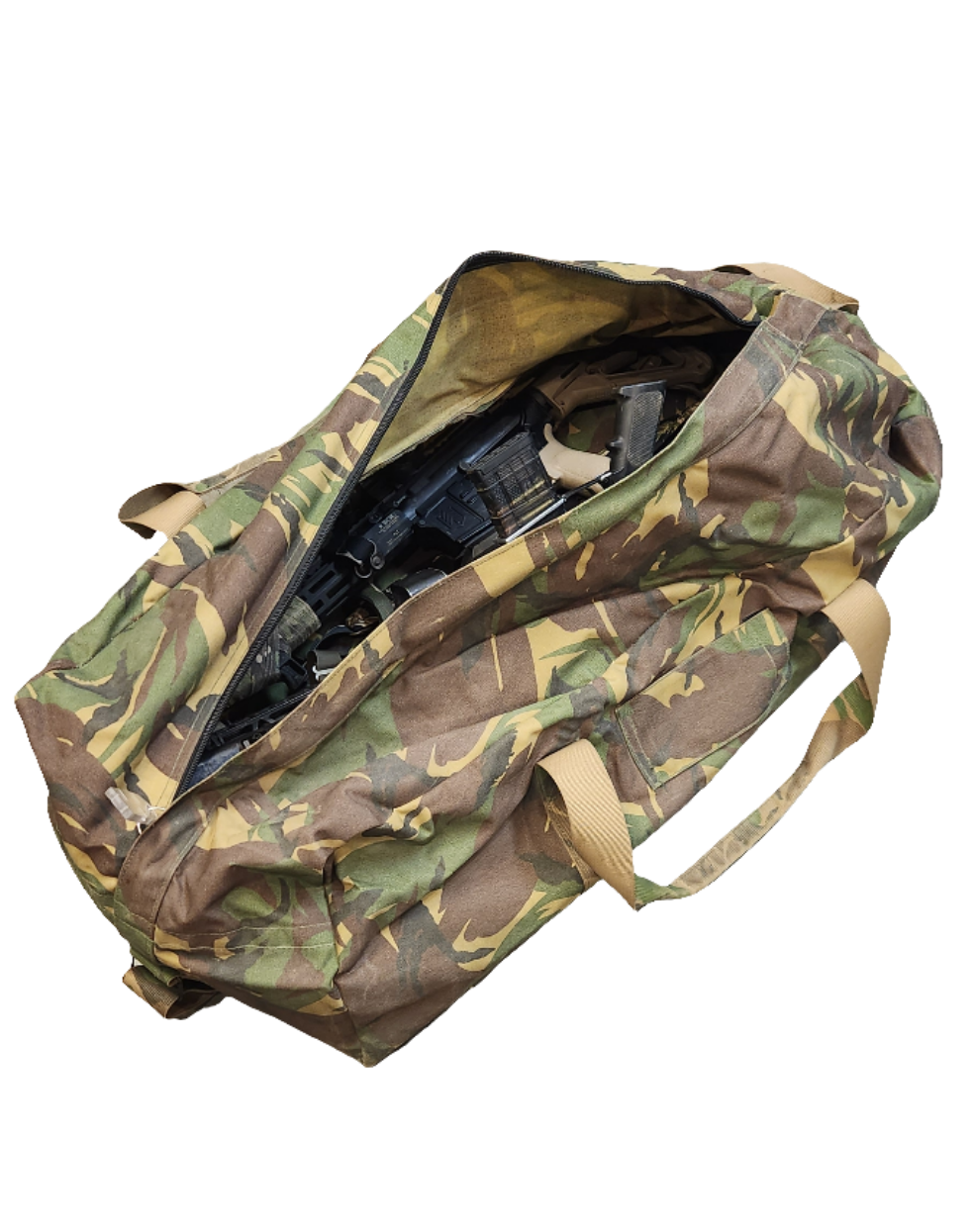 Dutch Military DPM Single Strap Combat Pilot Bag - Used