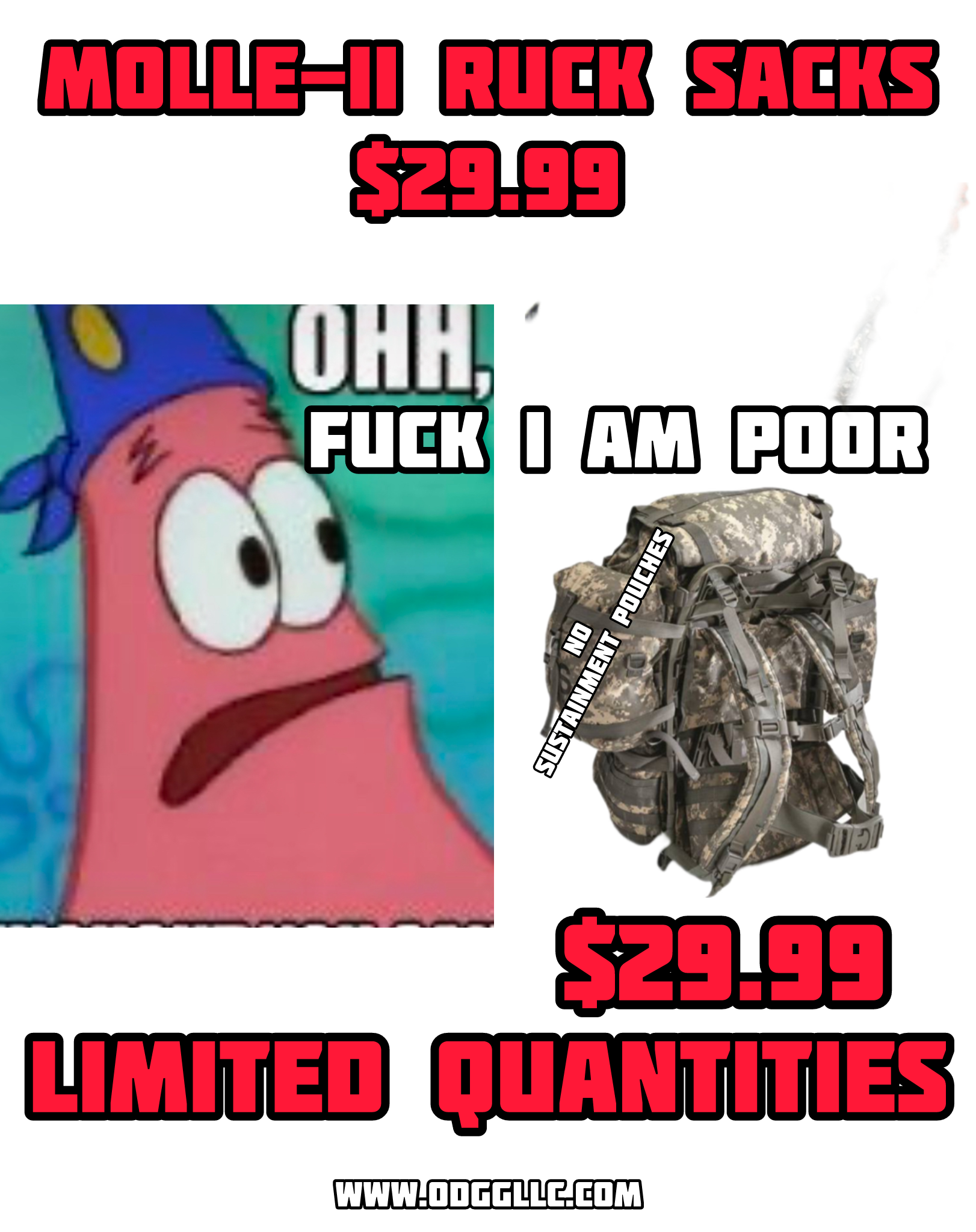 US Military Surplus MOLLE-ii Rucksack/ ruck w/ Frame and Parts - UCP ...