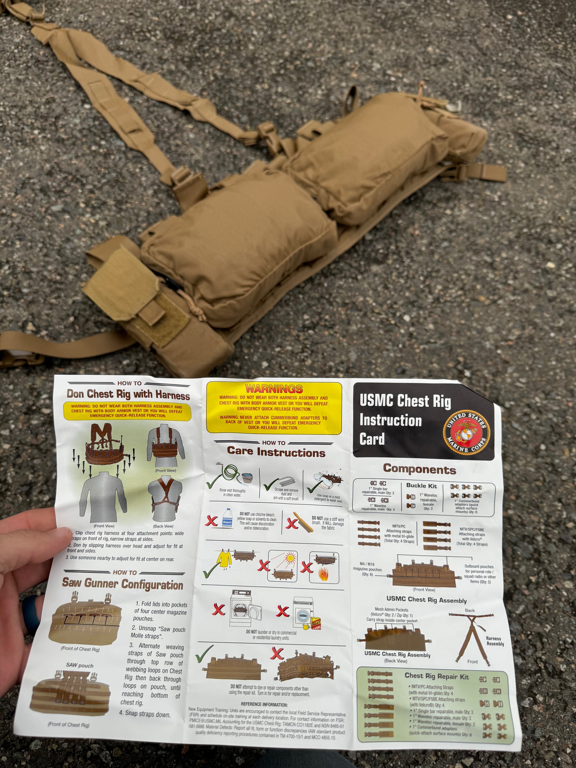 US Military TAPS Chest Rigs – ODGG, LLC