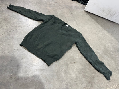 Greek Surplus OD V-Neck Wool Sweaters