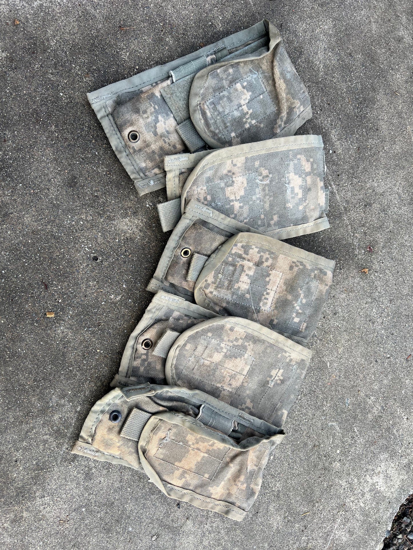 US Military Surplus MOLLE-ii Double Magazine Pouches - Multiple Patterns