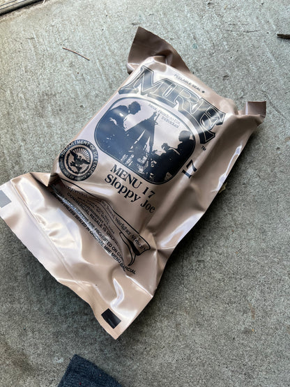 US Military Surplus Individual Meal Ready to Eat (MRE) - 1 Pack