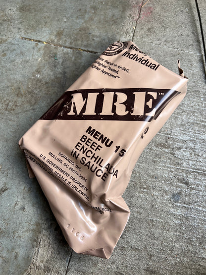 US Military Surplus Individual Meal Ready to Eat (MRE) - 1 Pack