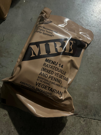 US Military Surplus Individual Meal Ready to Eat (MRE) - 1 Pack