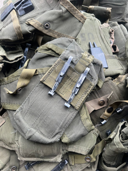 USGI LC-1 OD ALICE Triple Magazine Pouch