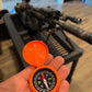 Allen 487 Pocket Compass - Orange