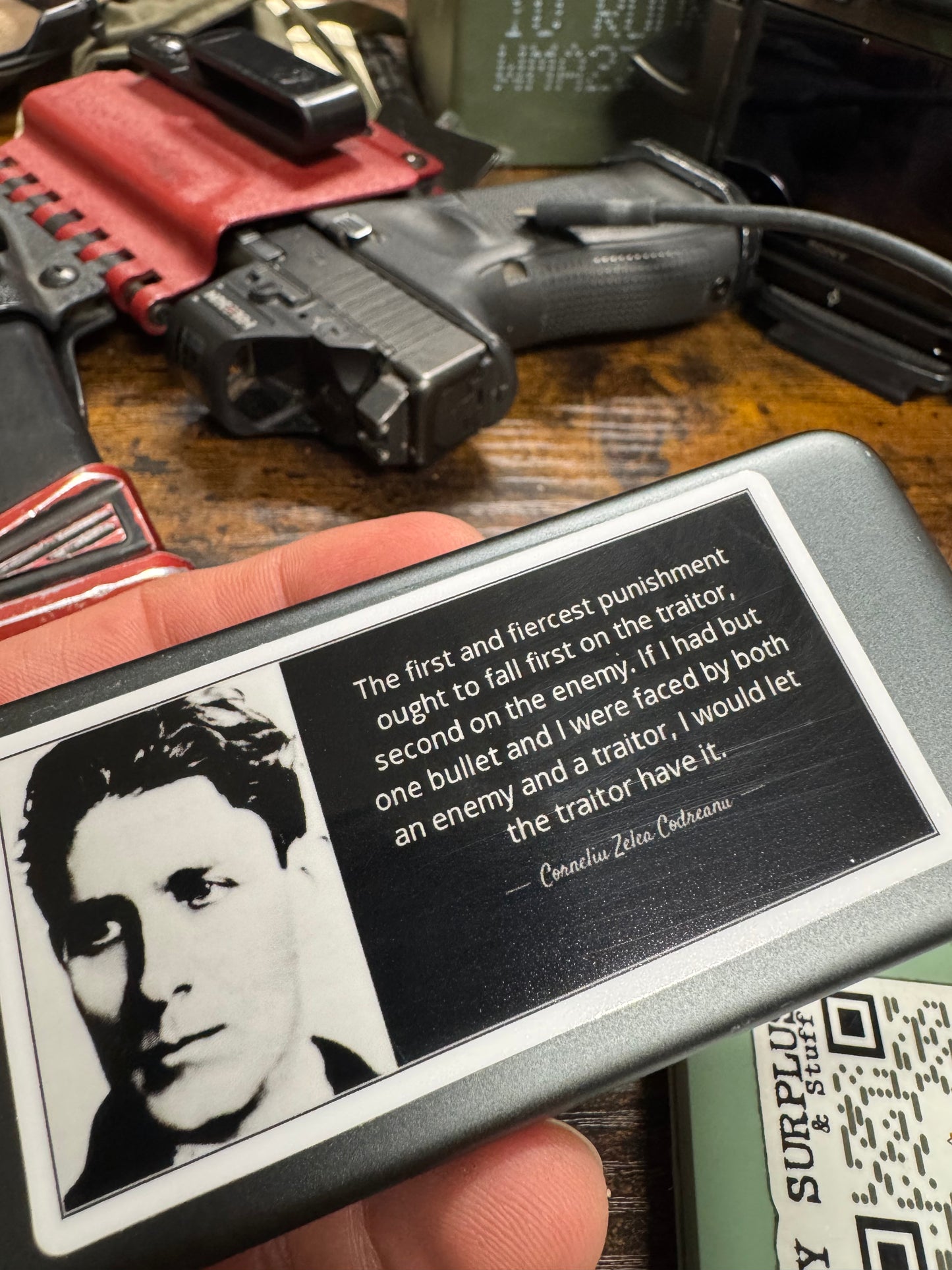 ODGG Traitors First Quote Sticker