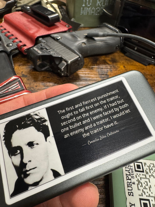 ODGG Traitors First Quote Sticker