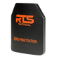 RTS Tactical Ceramic NIJ 0101.06 Level IV Rifle Protection Plate Insert - 10 X 12