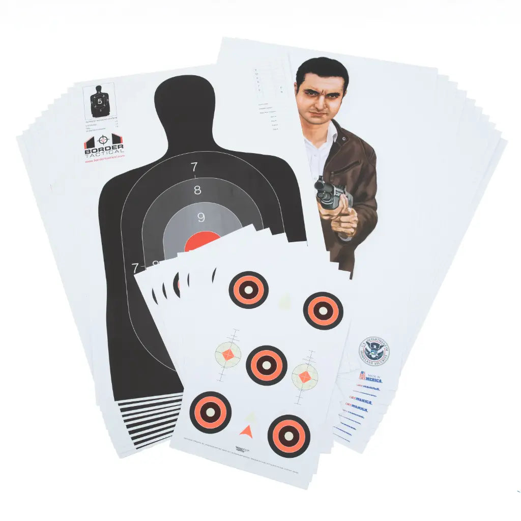 Paper Shooting Targets - 30 Pack Variety – ODGG, LLC