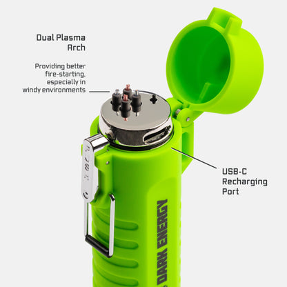 Dark Energy Plasma Lighter