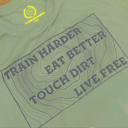 American Lictor T-Shirt: Live Harder