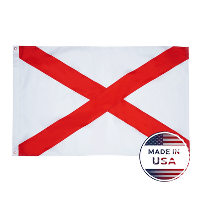 Alabama State Flag - 100% Made in USA