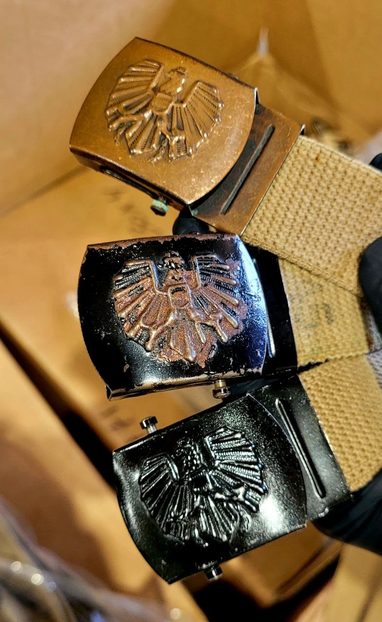 Austrian Surplus Military Web Belts - Tan