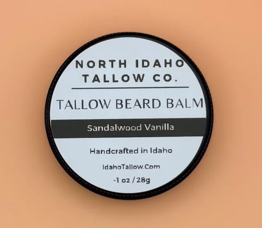 North Idaho Tallow Co. Tallow Beard Balms - 1 Oz Tins