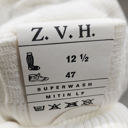 Belgian Surplus 5 Pack White Sport Socks - Like New