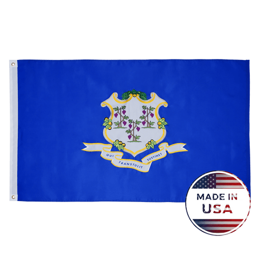 Connecticut State Flag - 100% Made in USA