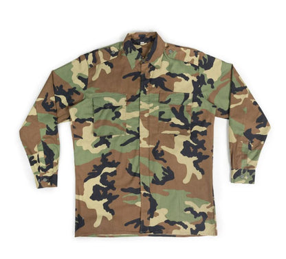 Croatian Military Surplus RIPSTOP Woodland Coats - Like New