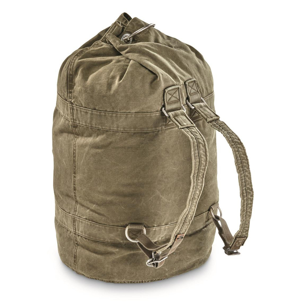 German Surplus OD Large Mountain Duffel Bag w/ Lock