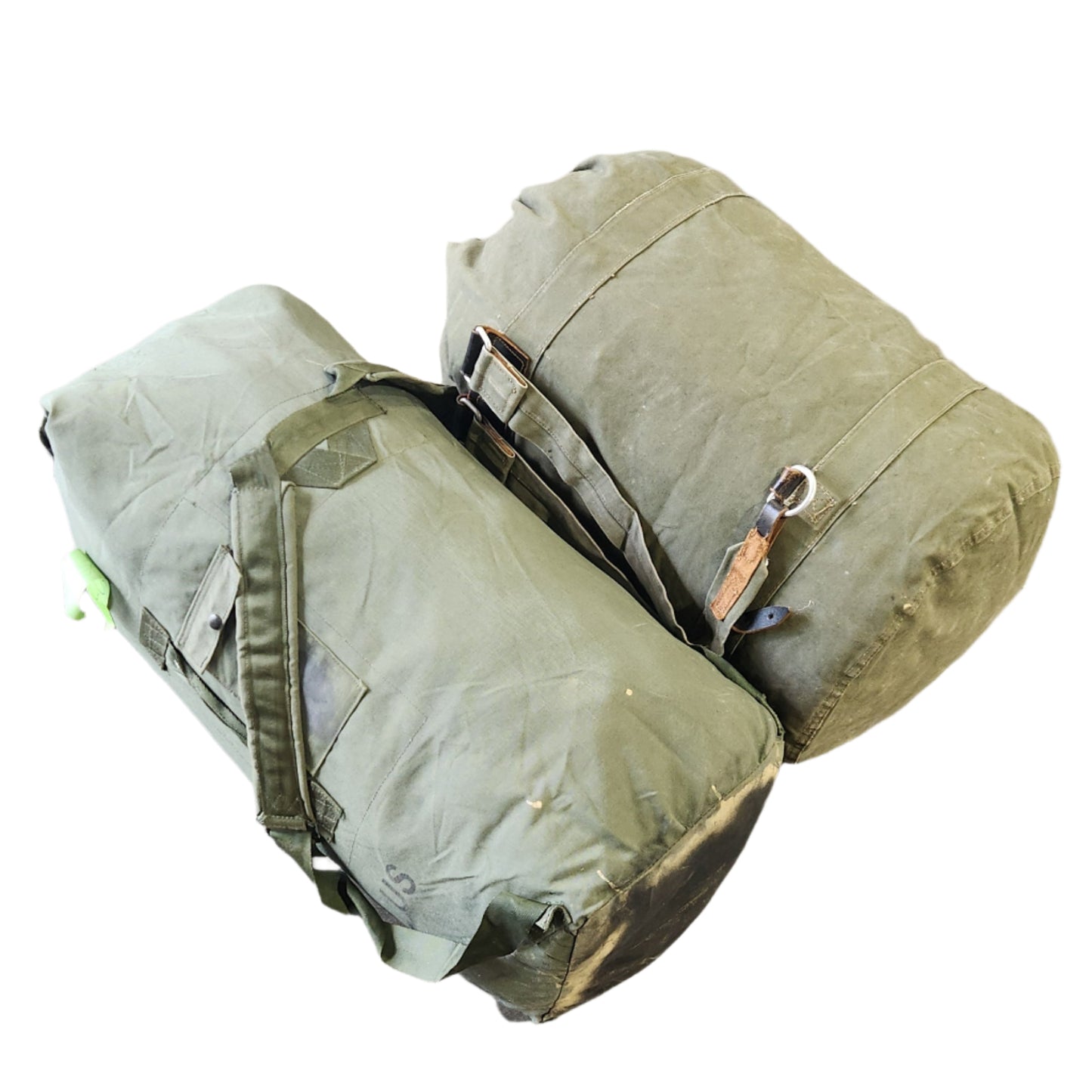 Size comparison of German vs US duffel
