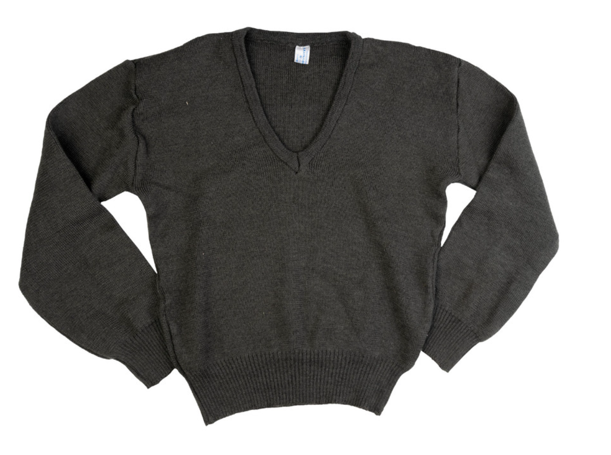 Greek Surplus OD V-Neck Wool Sweaters