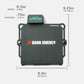 Dark Energy Spectre 8W Solar Panel