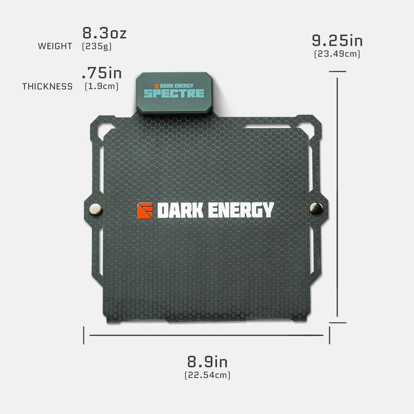 Dark Energy Spectre 8W Solar Panel