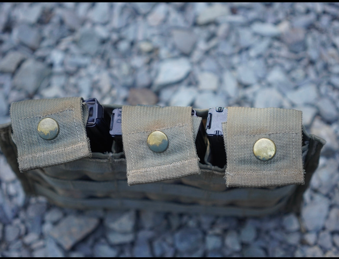 US Military Surplus MOLLE-ii Triple Magazine Pouch Shingles - Multiple Patterns