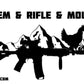ODGG RIFLE & - STICKERS