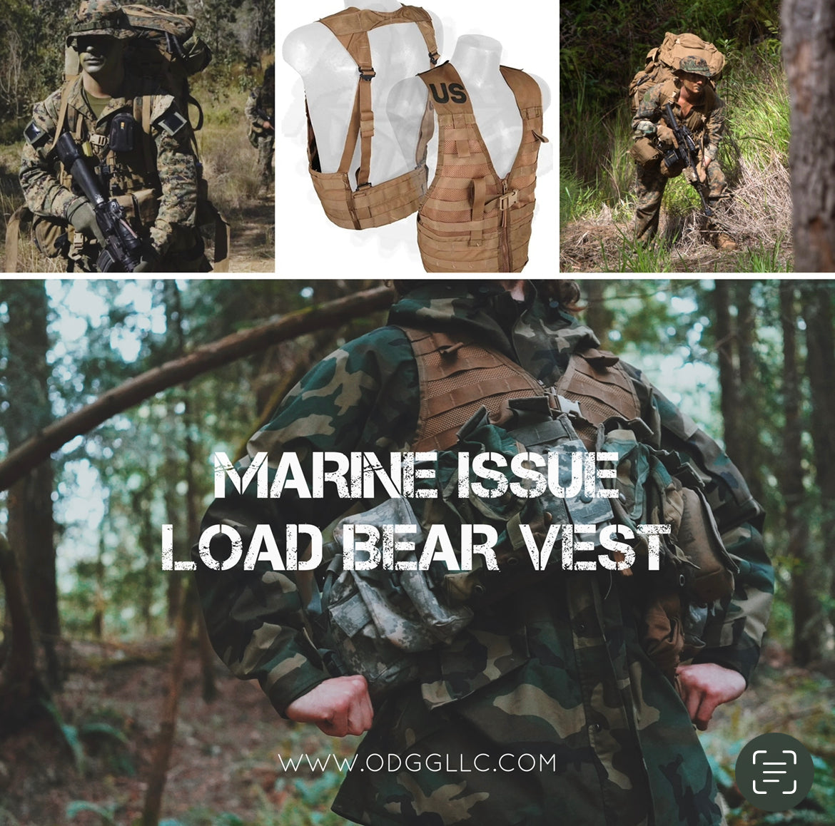 US Military Surplus Load Bearing Vests/Fighting Load carriers - Multiple Patterns