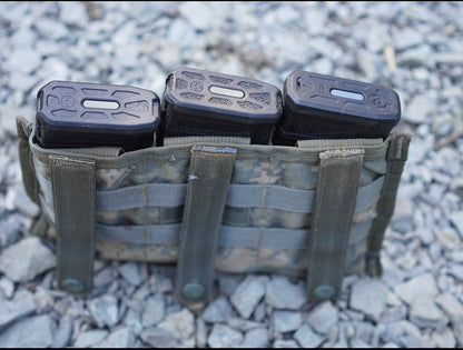 US Military Surplus MOLLE-ii Triple Magazine Pouch Shingles - Multiple Patterns