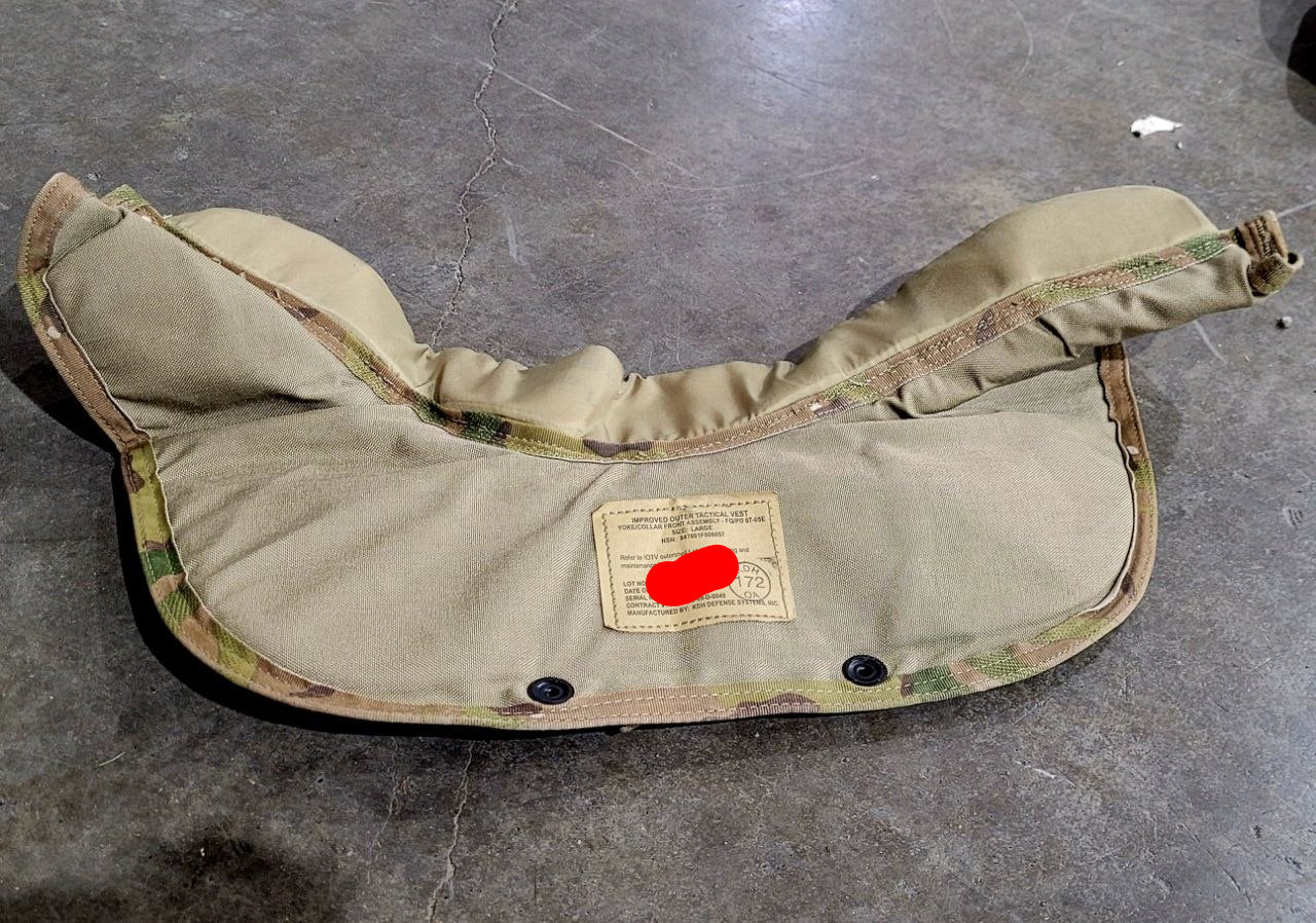 USGI  Gen 3 IOTV Yoke and Collar Assemblies