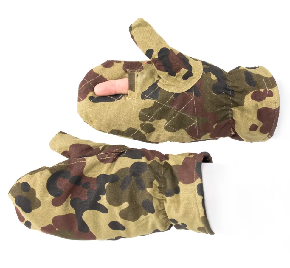 Romanian Surplus M94 Camo Trigger Mittens