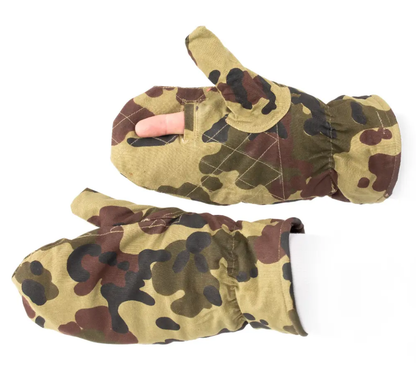 Romanian Surplus M94 Camo Trigger Mittens