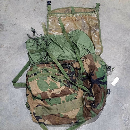 USGI MOLLE-ii M81 Woodland Rucksack and Parts