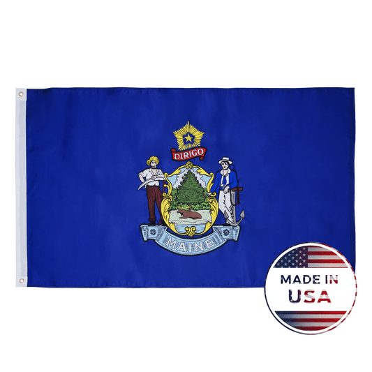 Maine State Flag