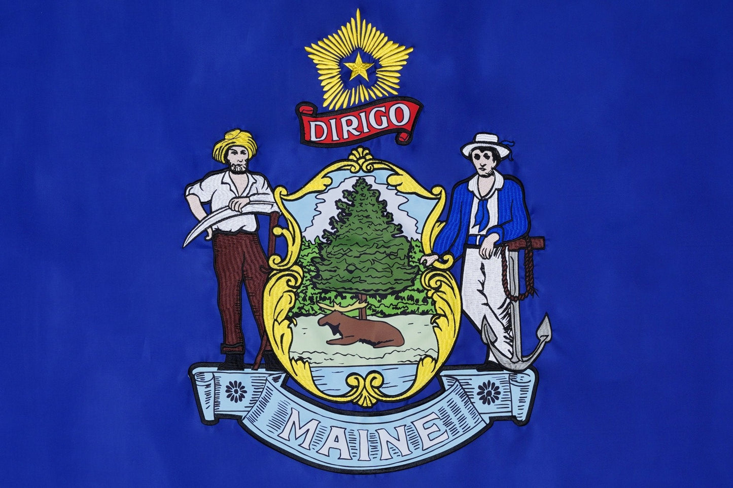 Maine State Flag