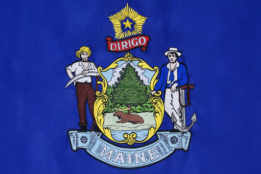 Maine State Flag