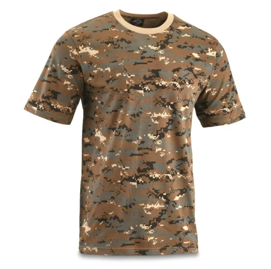 Mil-Tec Digital Woodland Camo T-Shirt