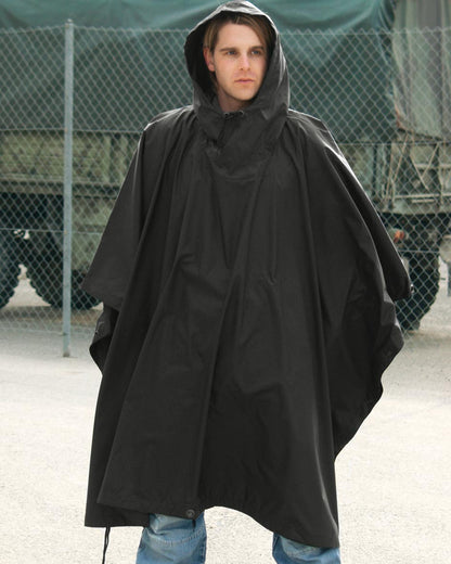 MIL-TEC Wet Weather Ripstop Ponchos - Multiple Patterns