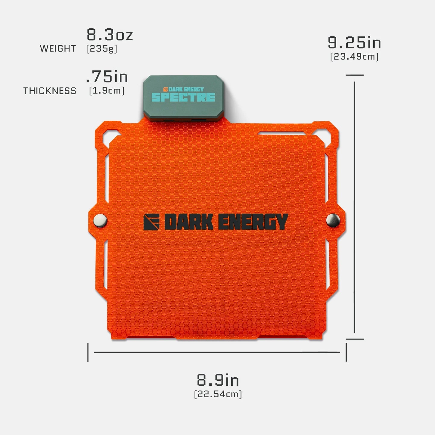 Dark Energy Spectre 8W Solar Panel
