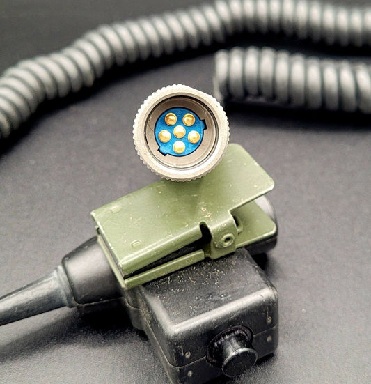 USGI MSA Nexus PTT Peltor MBITR U-94A/U 6 PIN COIL CABLE