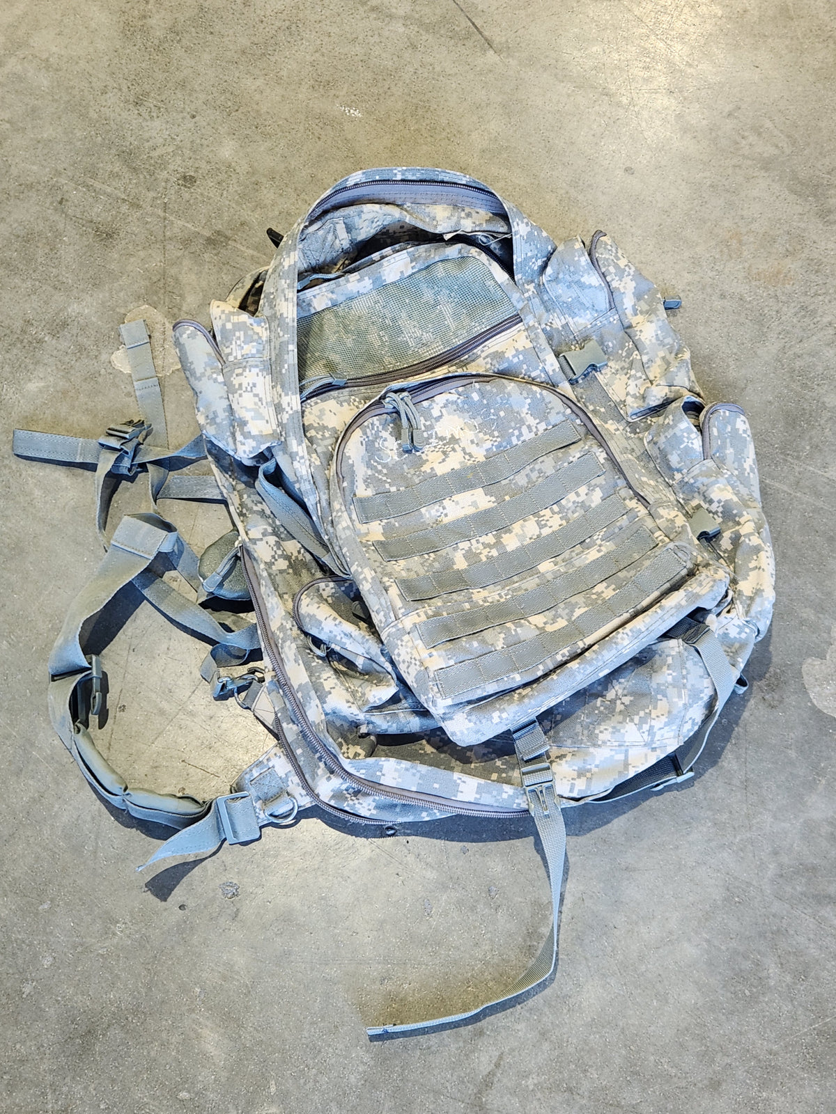 Piper Gear made Bug Out Bag in ACU UCP