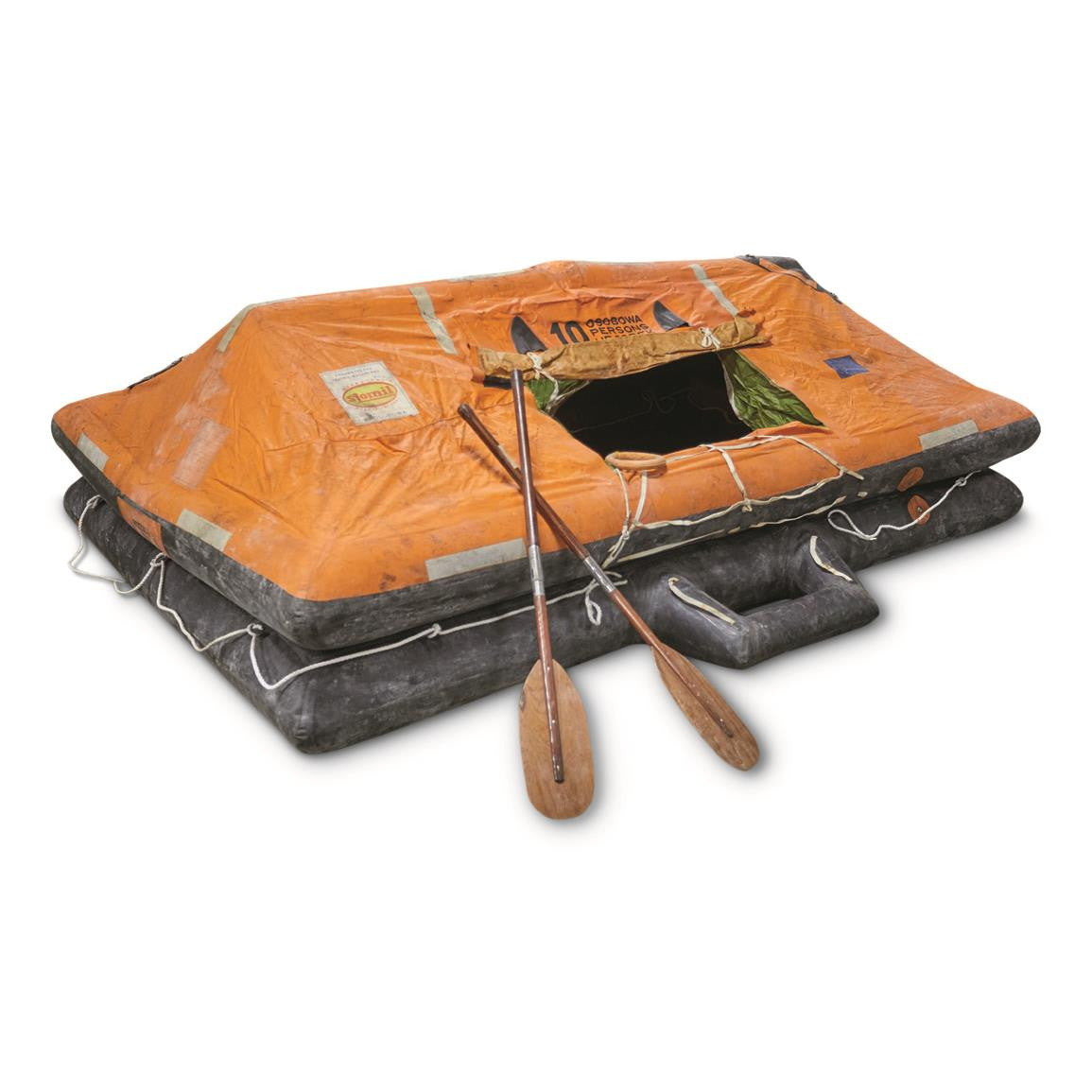 Polish Surplus 10-Man Inflatable Life Raft