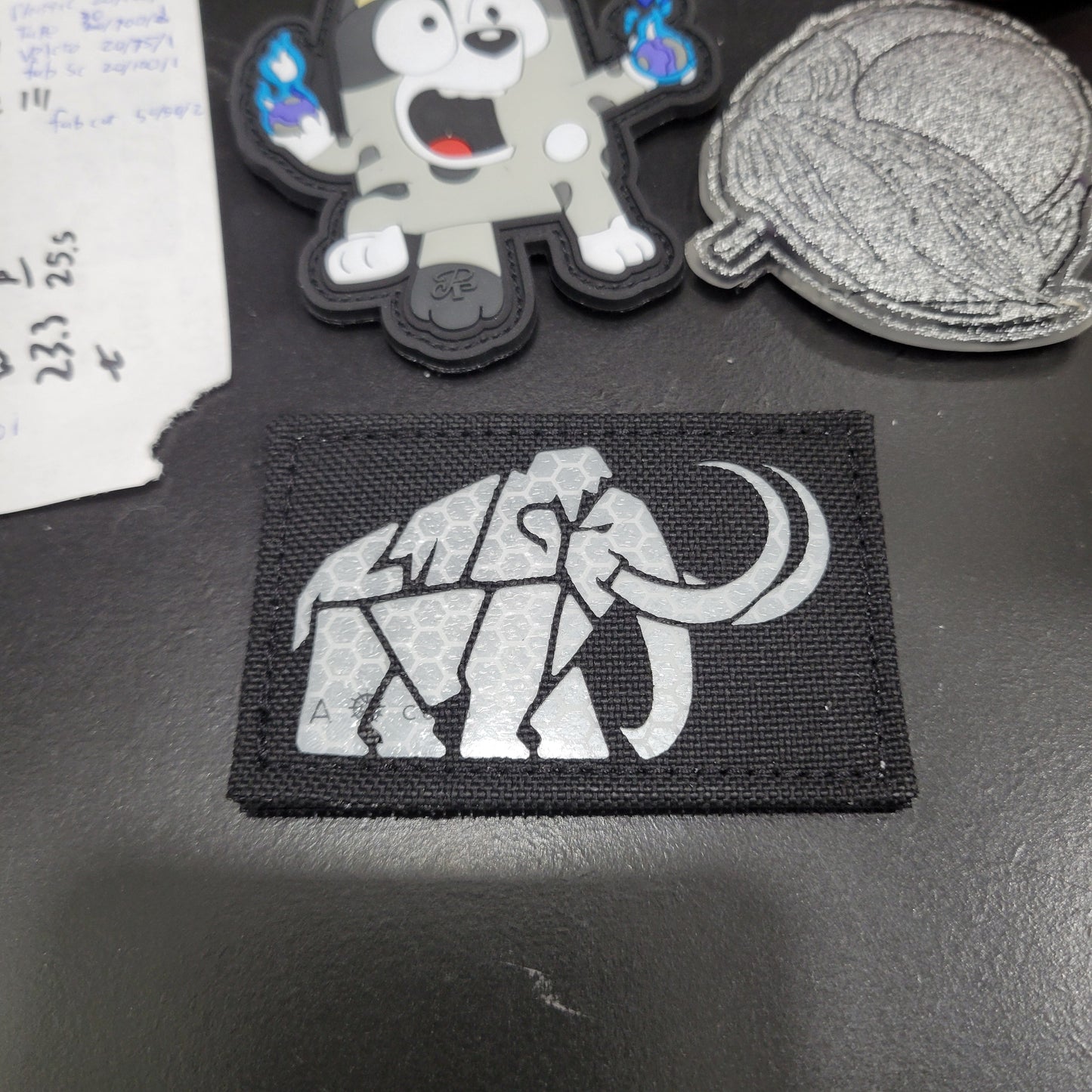 Poppins' Patches Geometric Mammoth Laser Cut Patch