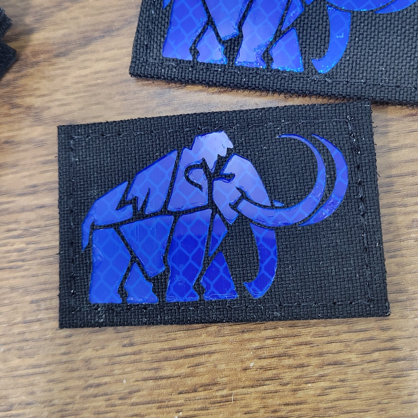 Poppins' Patches Geometric Mammoth Laser Cut Patch