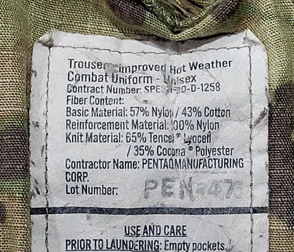 USGI Surplus OCP IHWCU Pants