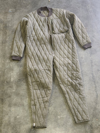 German OD Flight Rescue Coveralls liner - Used